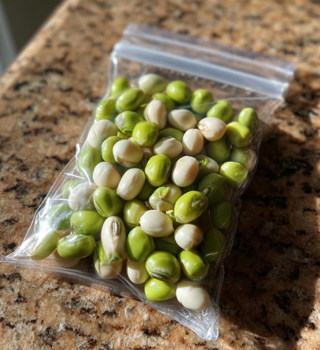 freezing fresh black eyed peas