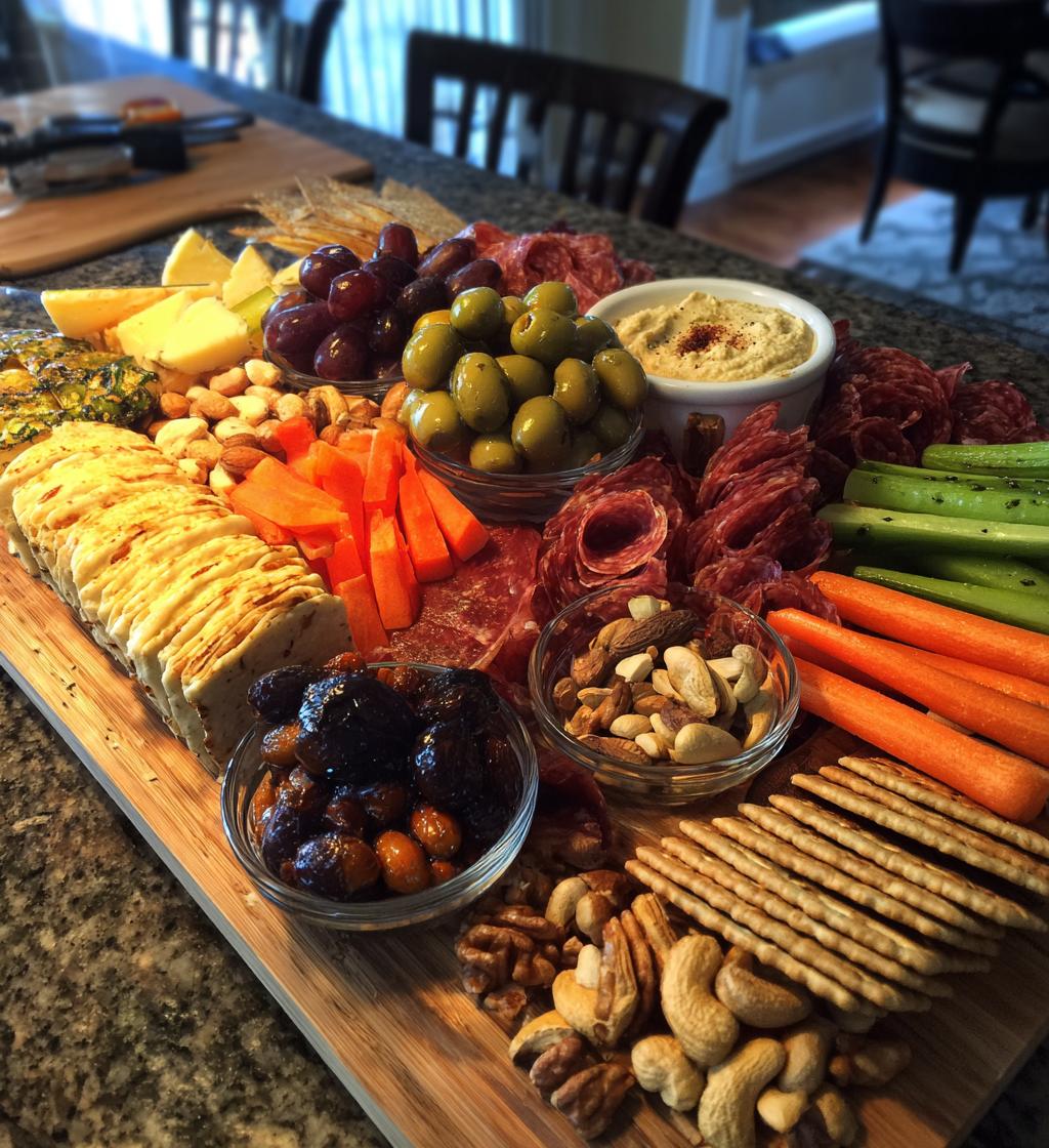 game day food boards
