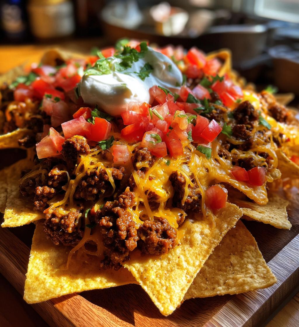game day food with ground beef