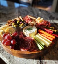 game day grazing board