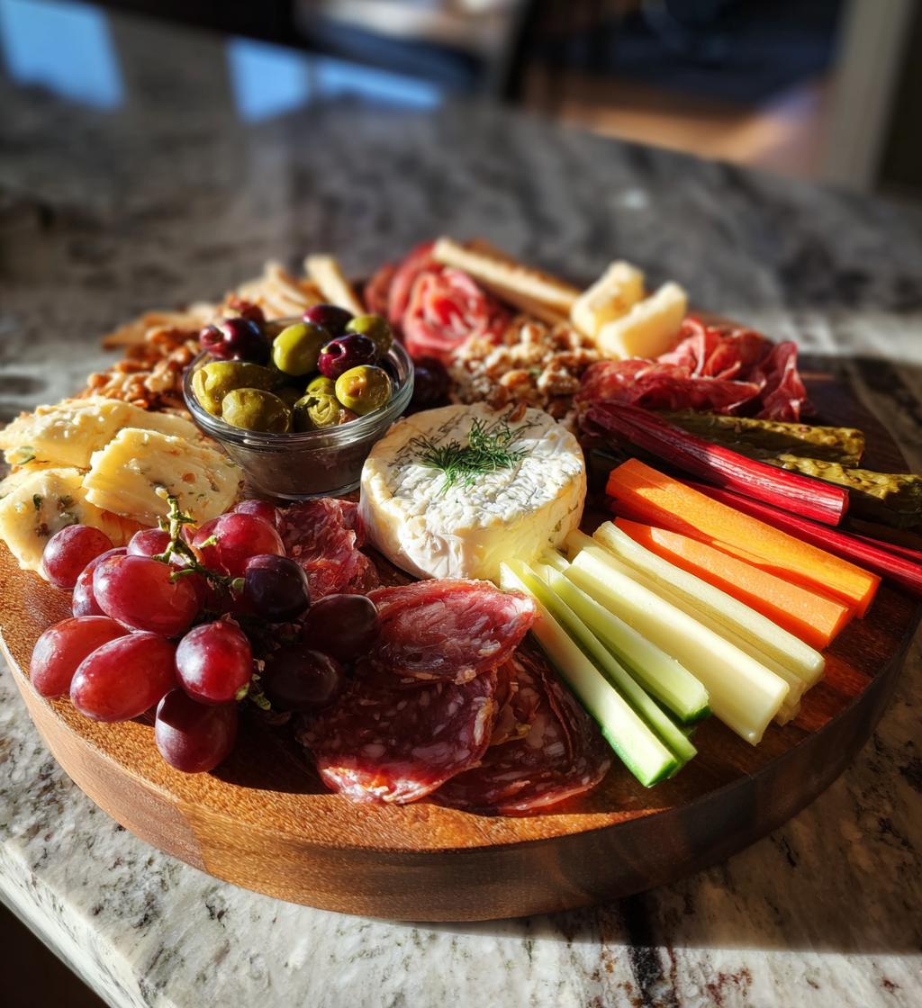 game day grazing board
