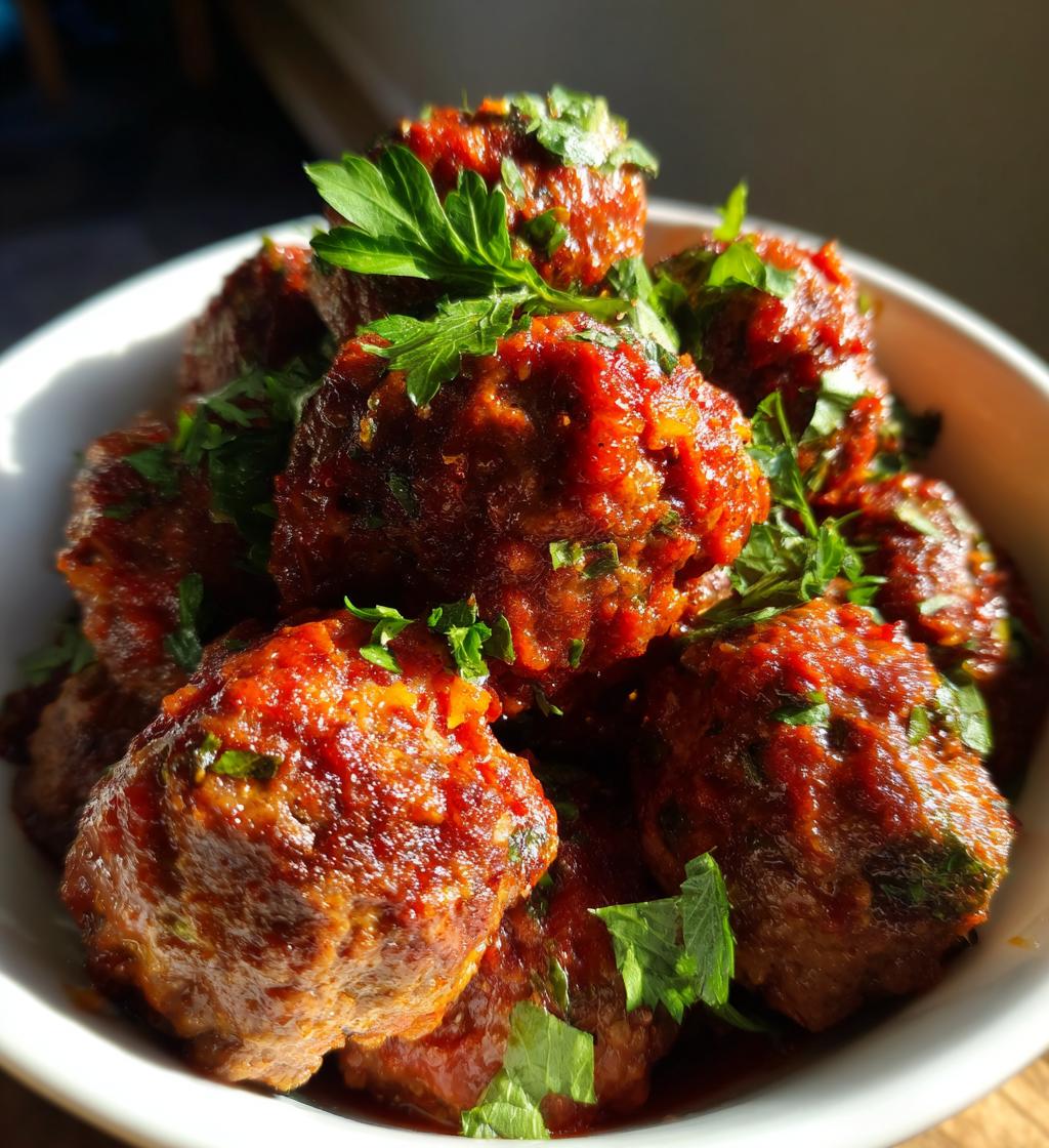 game day meatballs crockpot