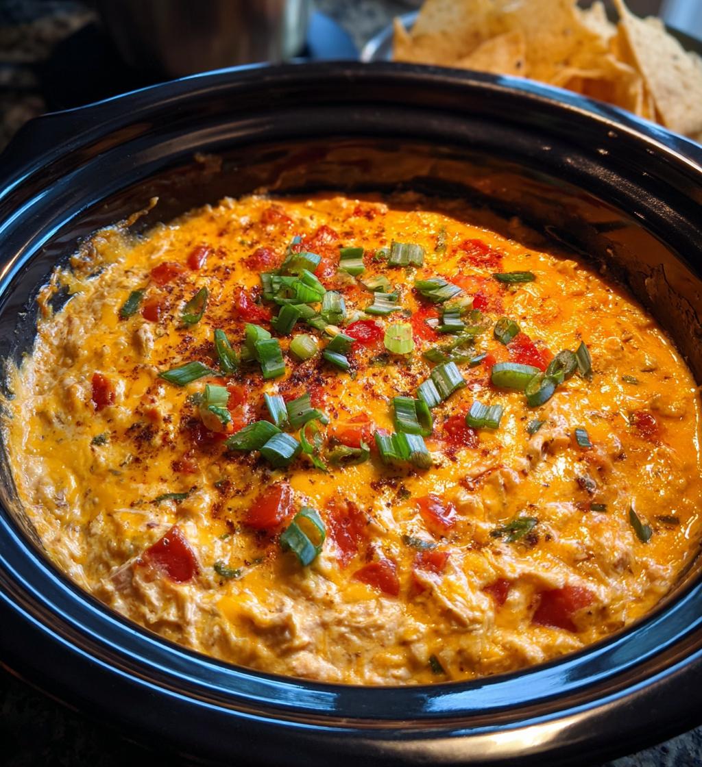 game day queso crock pot