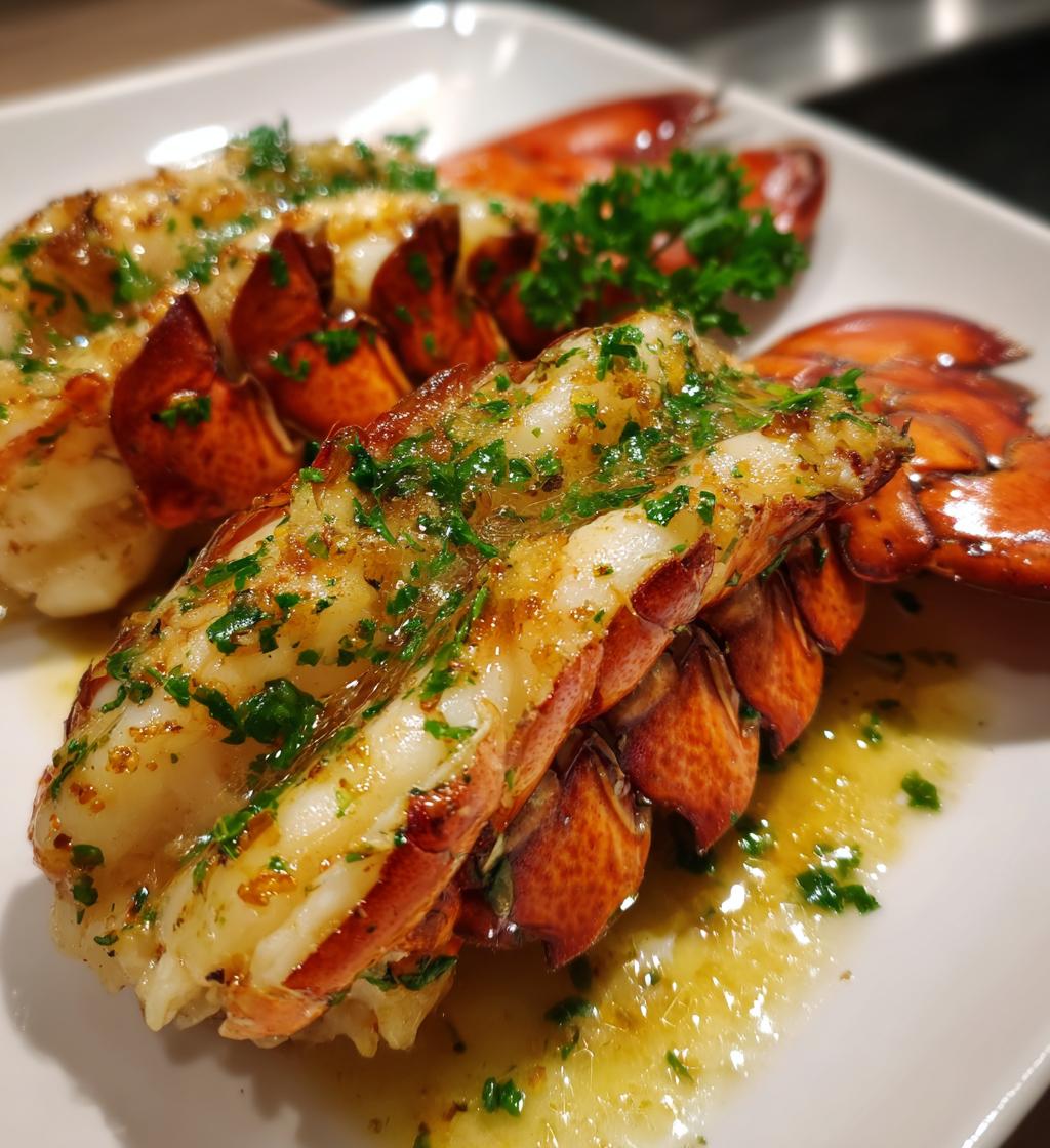 garlic butter lobster
