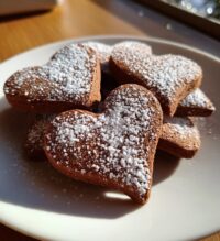 gingerbread cookies heart