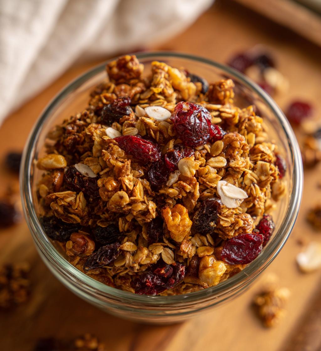 gingerbread granola