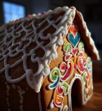 gingerbread house roof