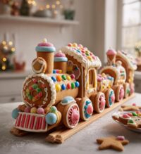 gingerbread train