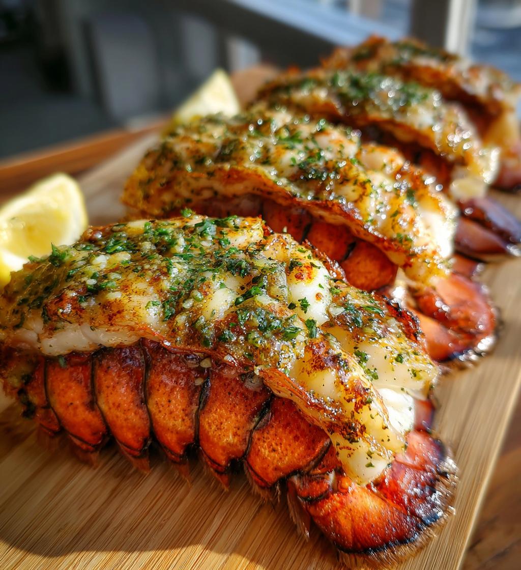 grill lobster tail recipe garlic butter