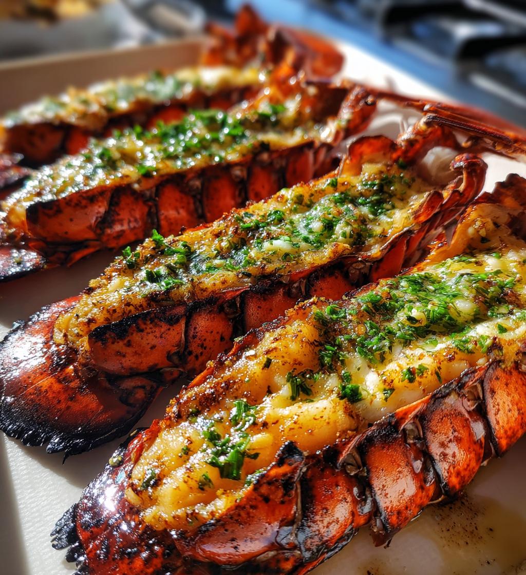 grilling lobster tails