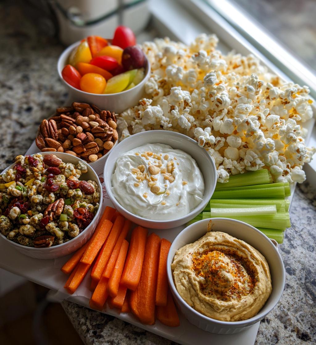 healthy snacks for football game