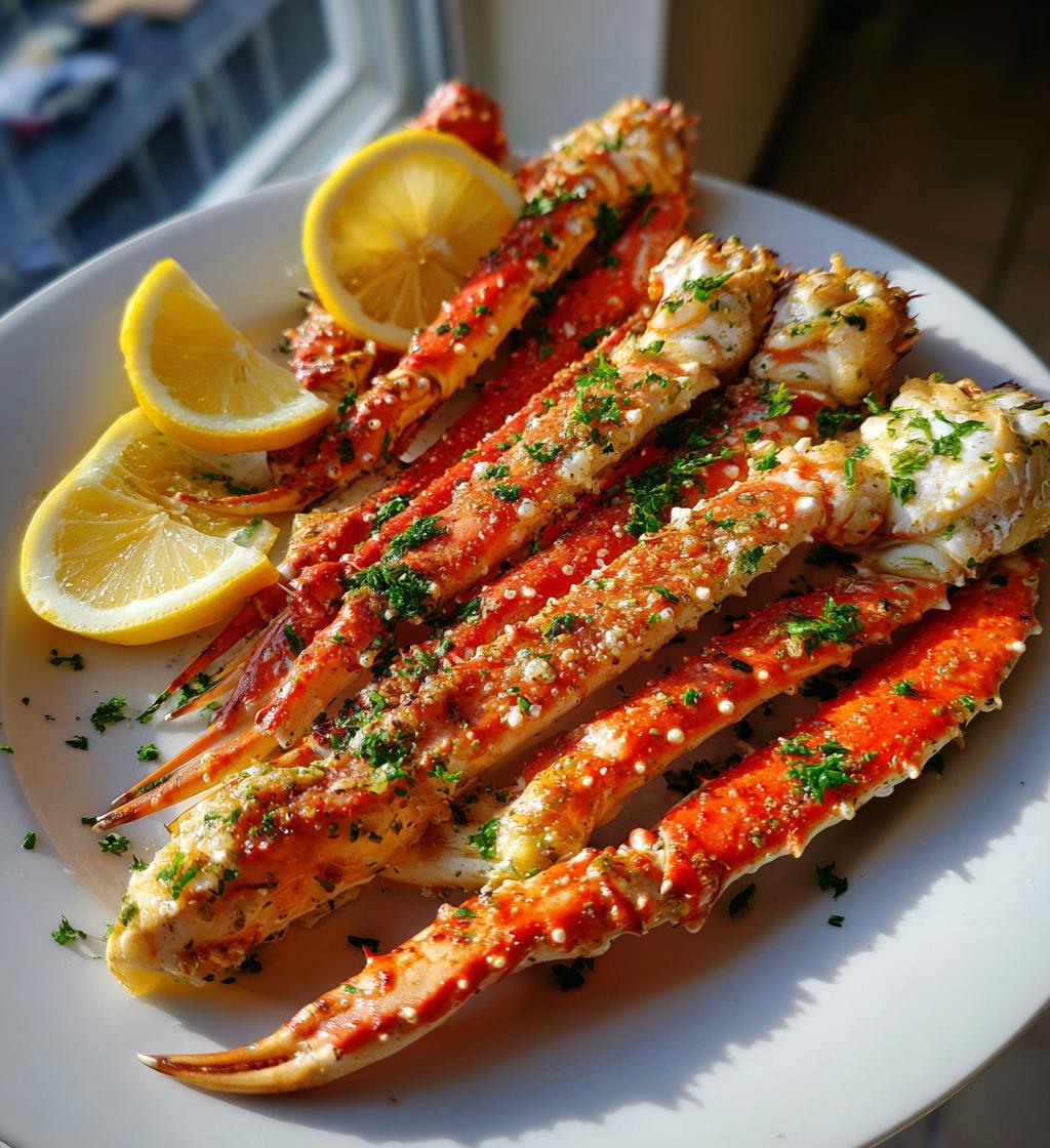 how long to cook king crab legs in oven