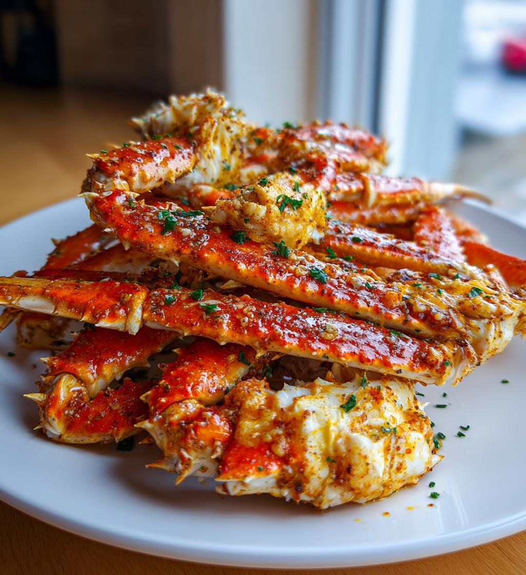 how to bake snow crab legs in oven