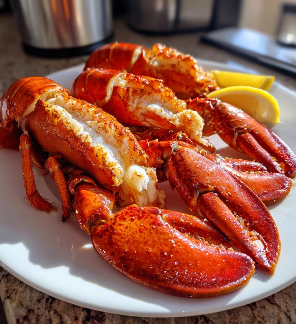 how to boil lobster tails