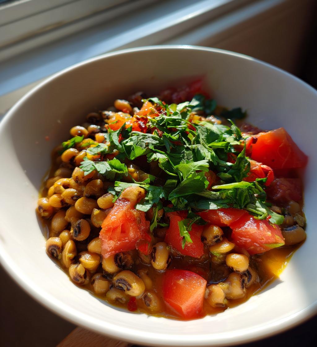 how to make black-eyed peas curry