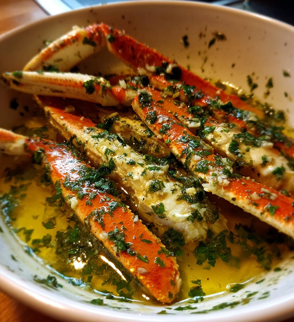 how to make garlic butter for crab legs