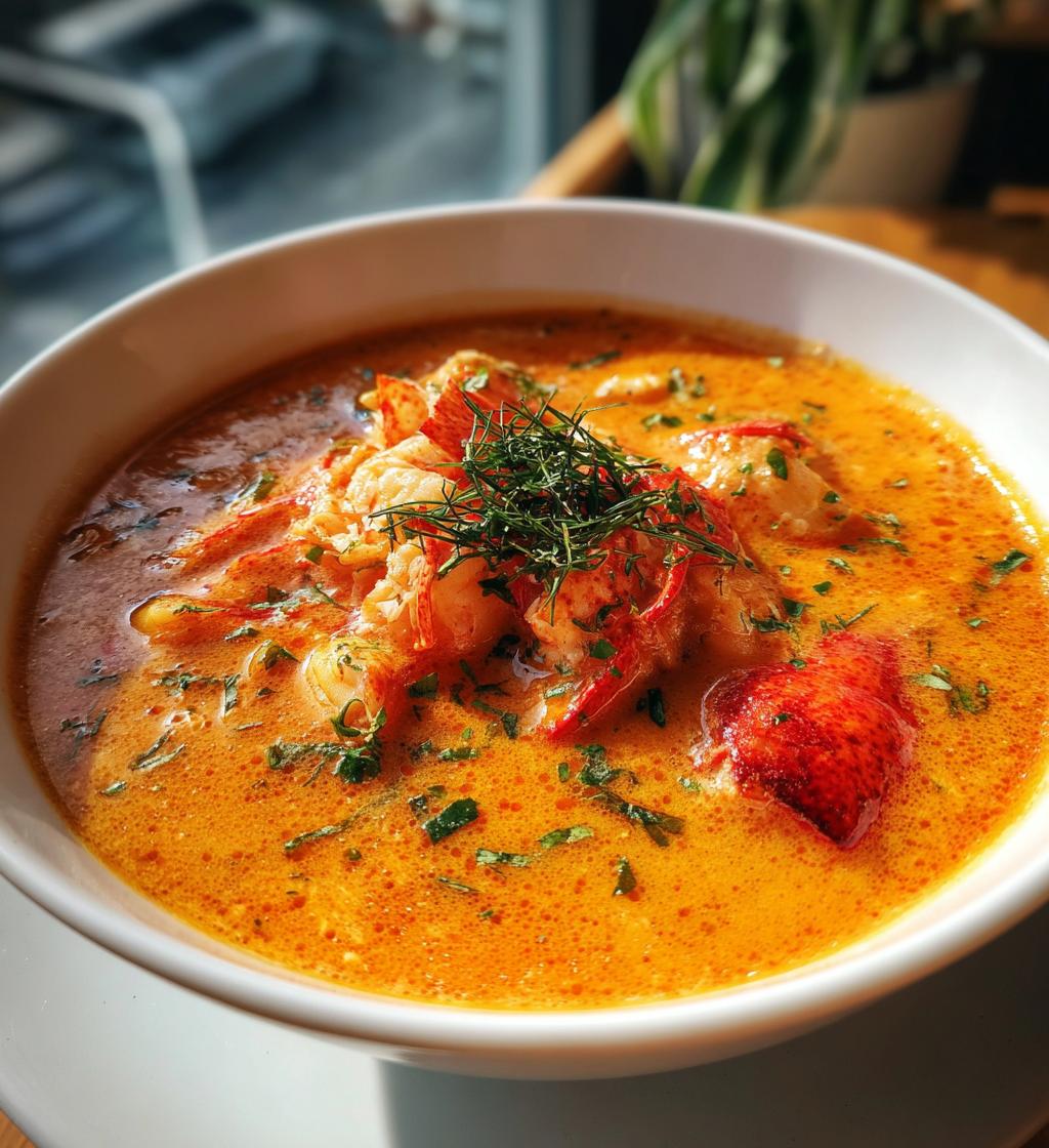 how to make lobster bisque