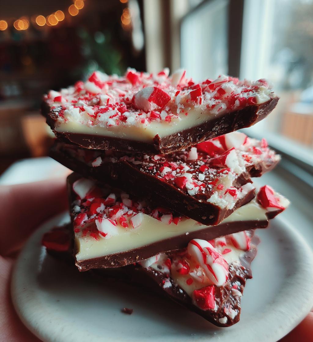 how to make peppermint bark