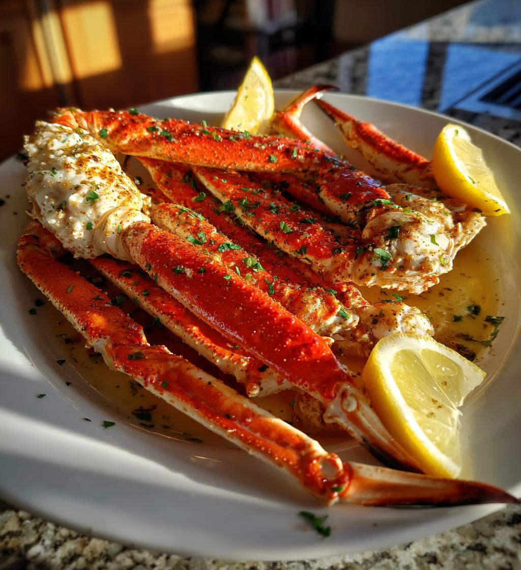 how to season crab legs