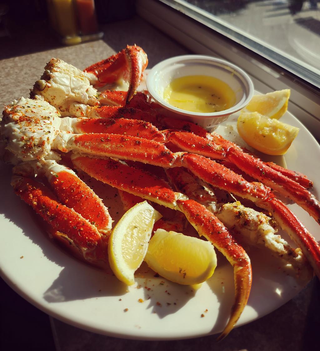 how to serve crab legs