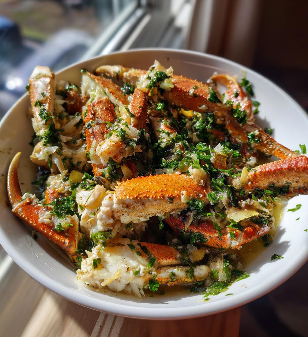 leftover crab legs recipe