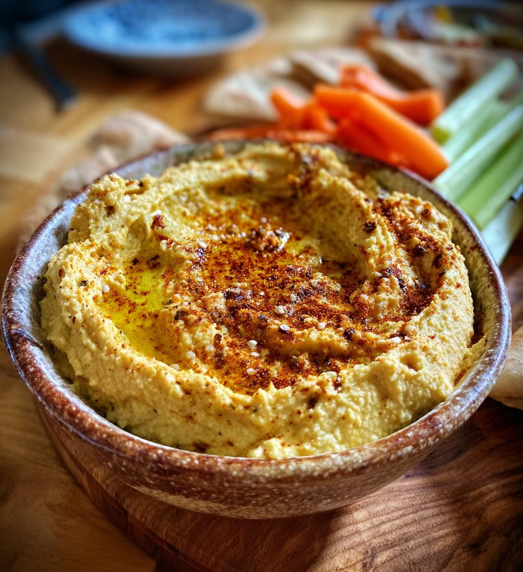 lemony black-eyed pea hummus