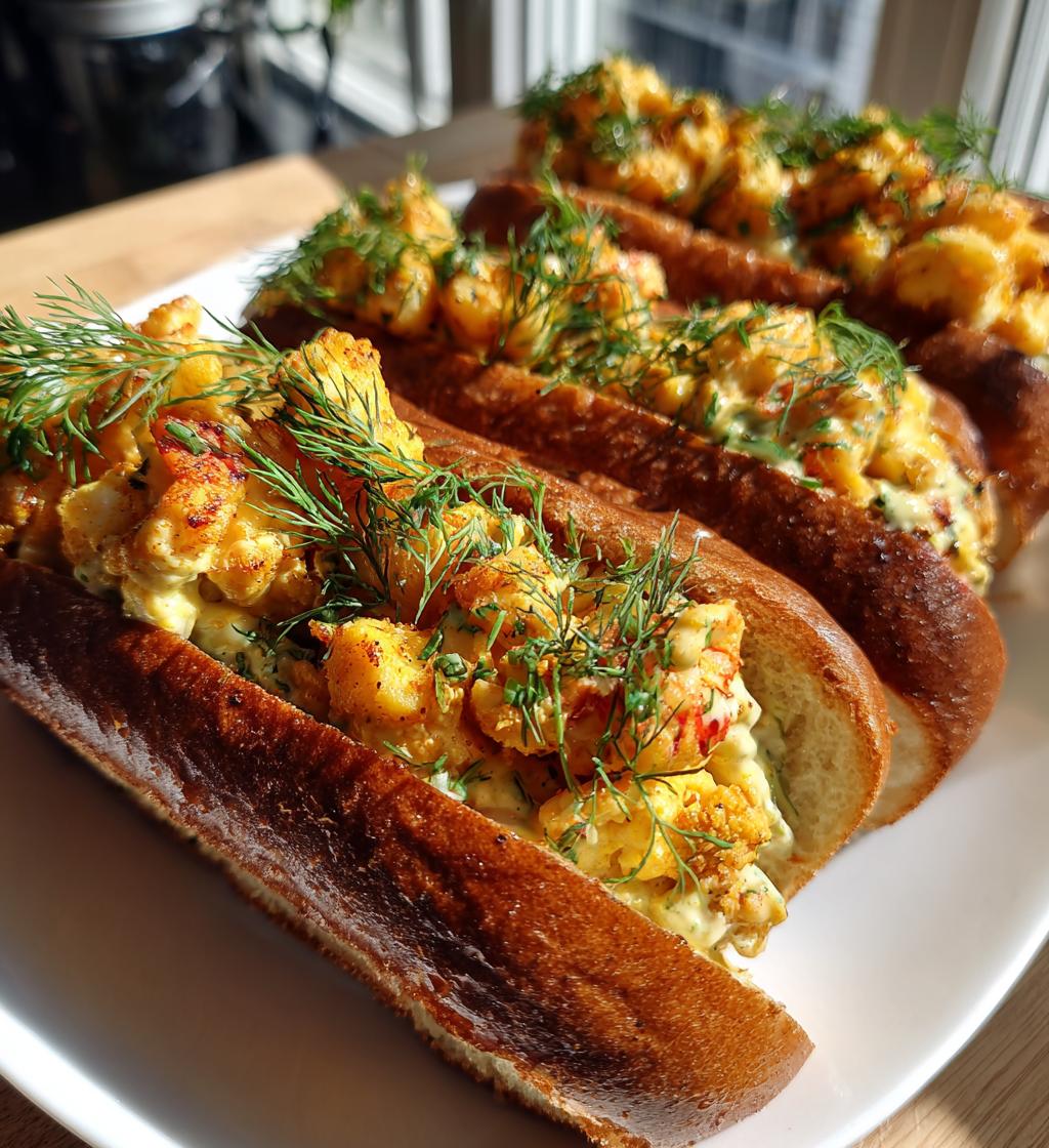 lions mane lobster rolls