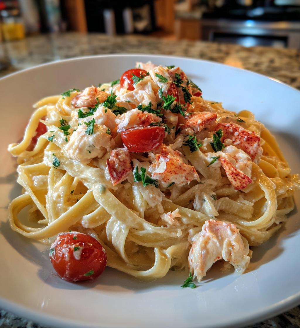 lobster and pasta