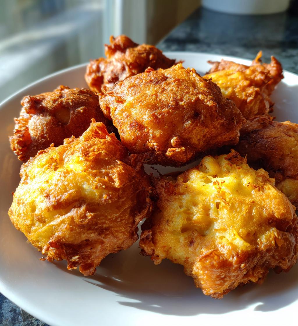 lobster beignets