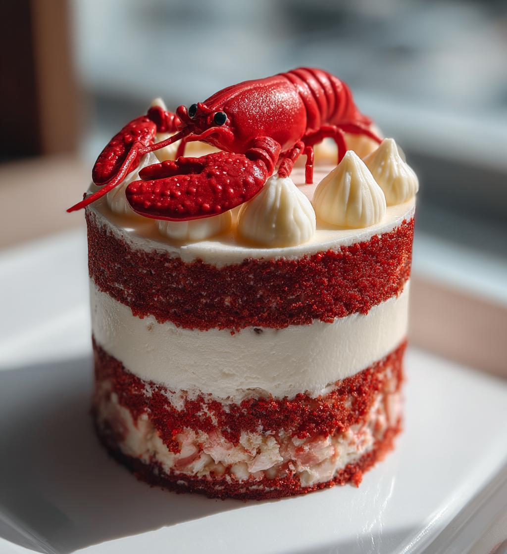 lobster birthday cake