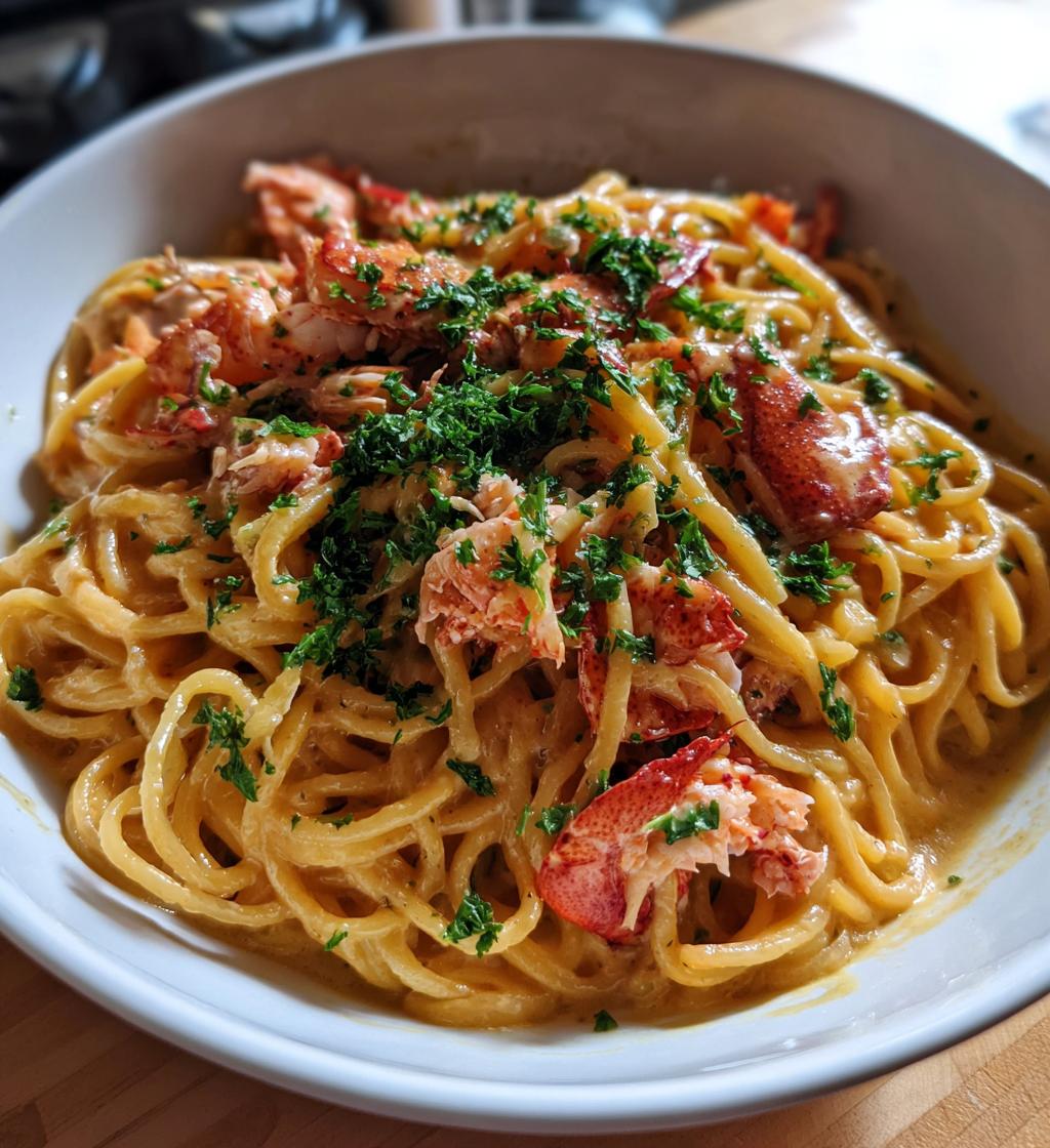 lobster bisque pasta sauce