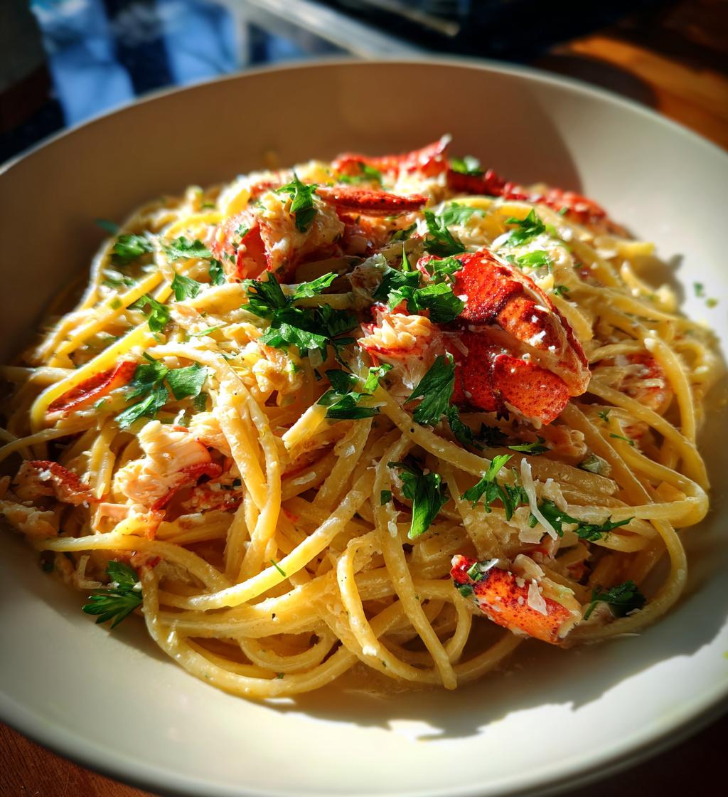 lobster butter pasta