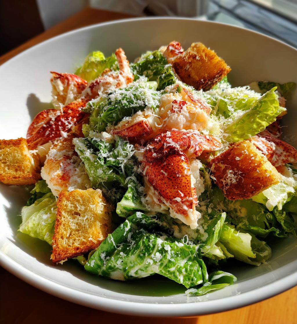 lobster caesar salad