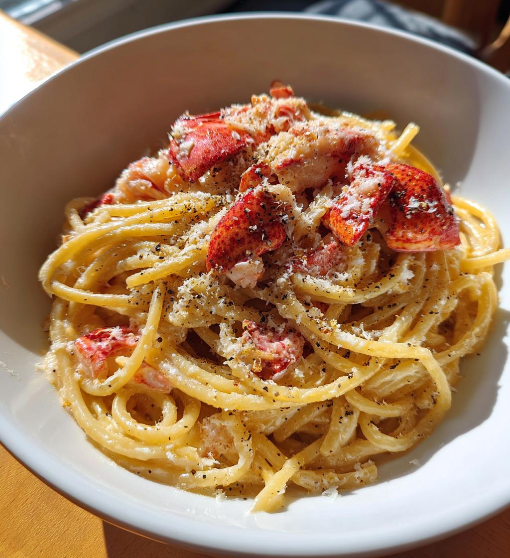 lobster carbonara