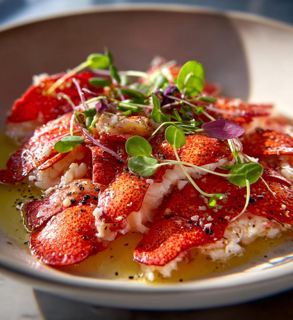 lobster carpaccio