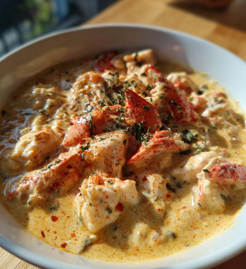 lobster cheese sauce