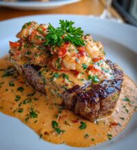 lobster cream sauce for steak