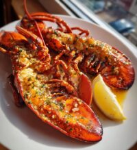 lobster dinner menu