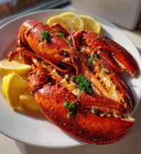 lobster dinner plate
