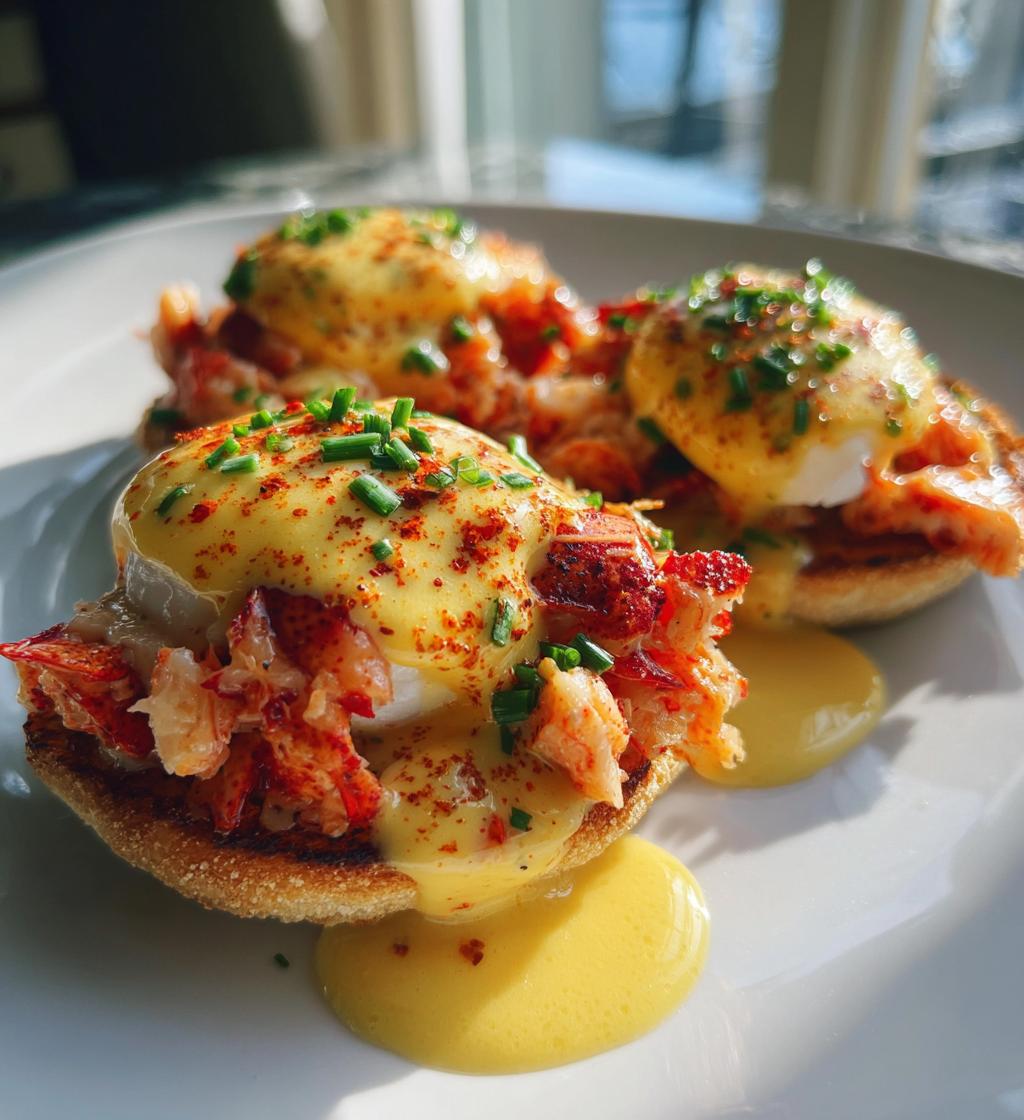 lobster eggs benedict