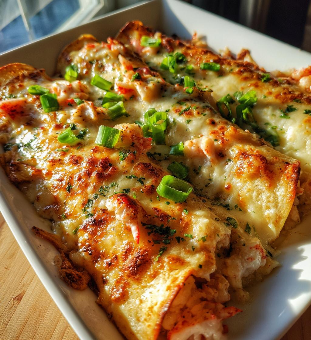 lobster enchiladas