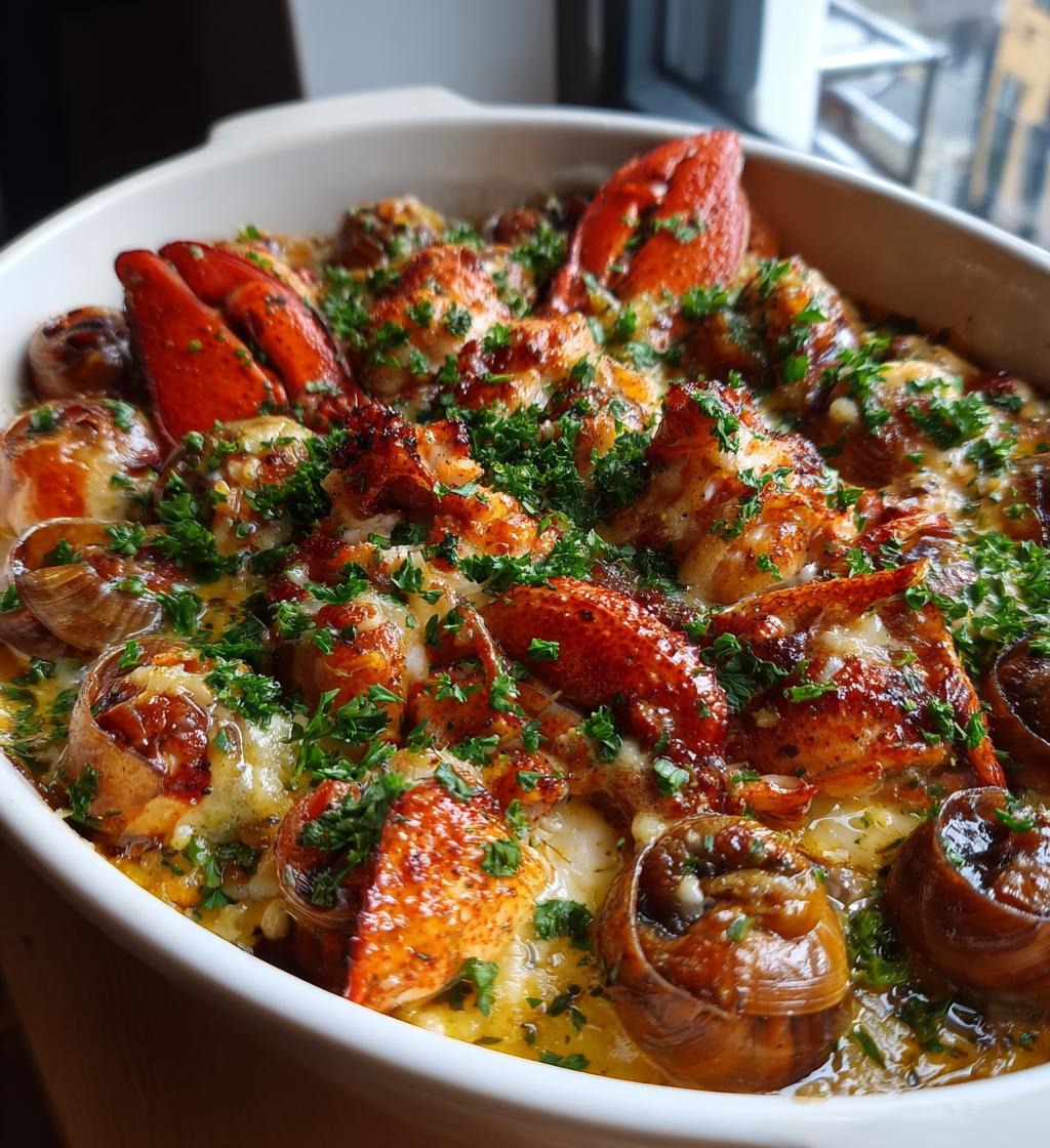 lobster escargot recipe