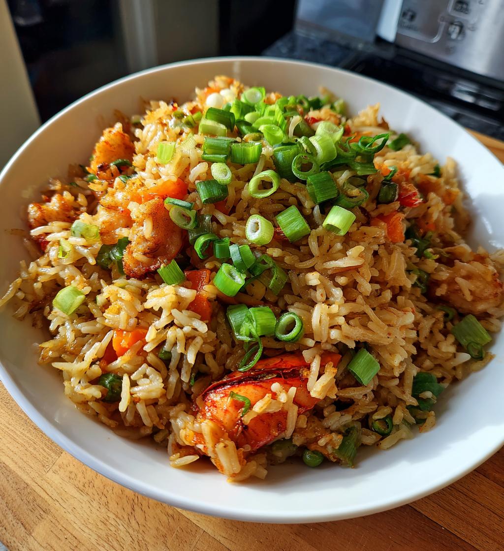lobster fried rice