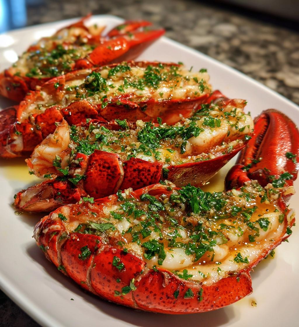 lobster menu