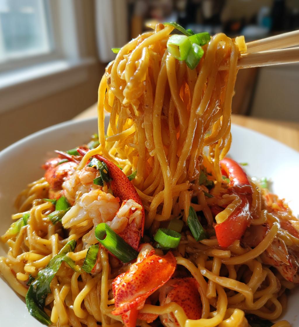 lobster noodles chinese