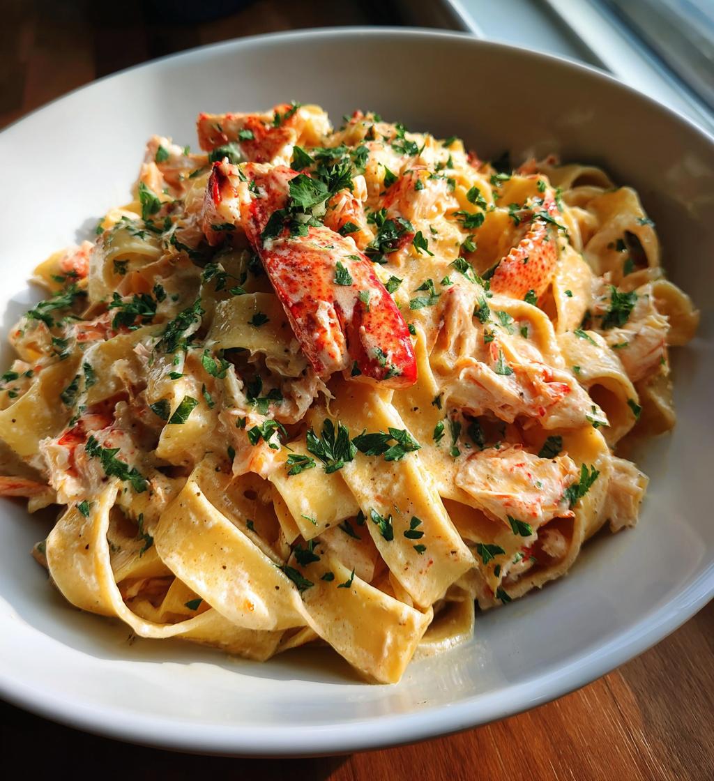 lobster pappardelle recipe