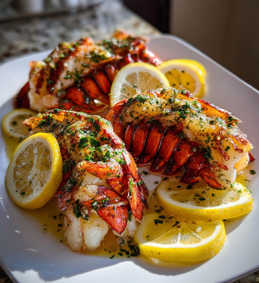 lobster plating presentation