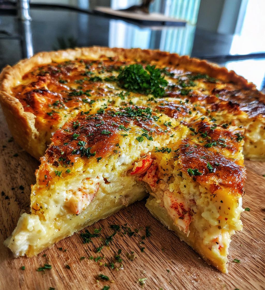 lobster quiche recipe