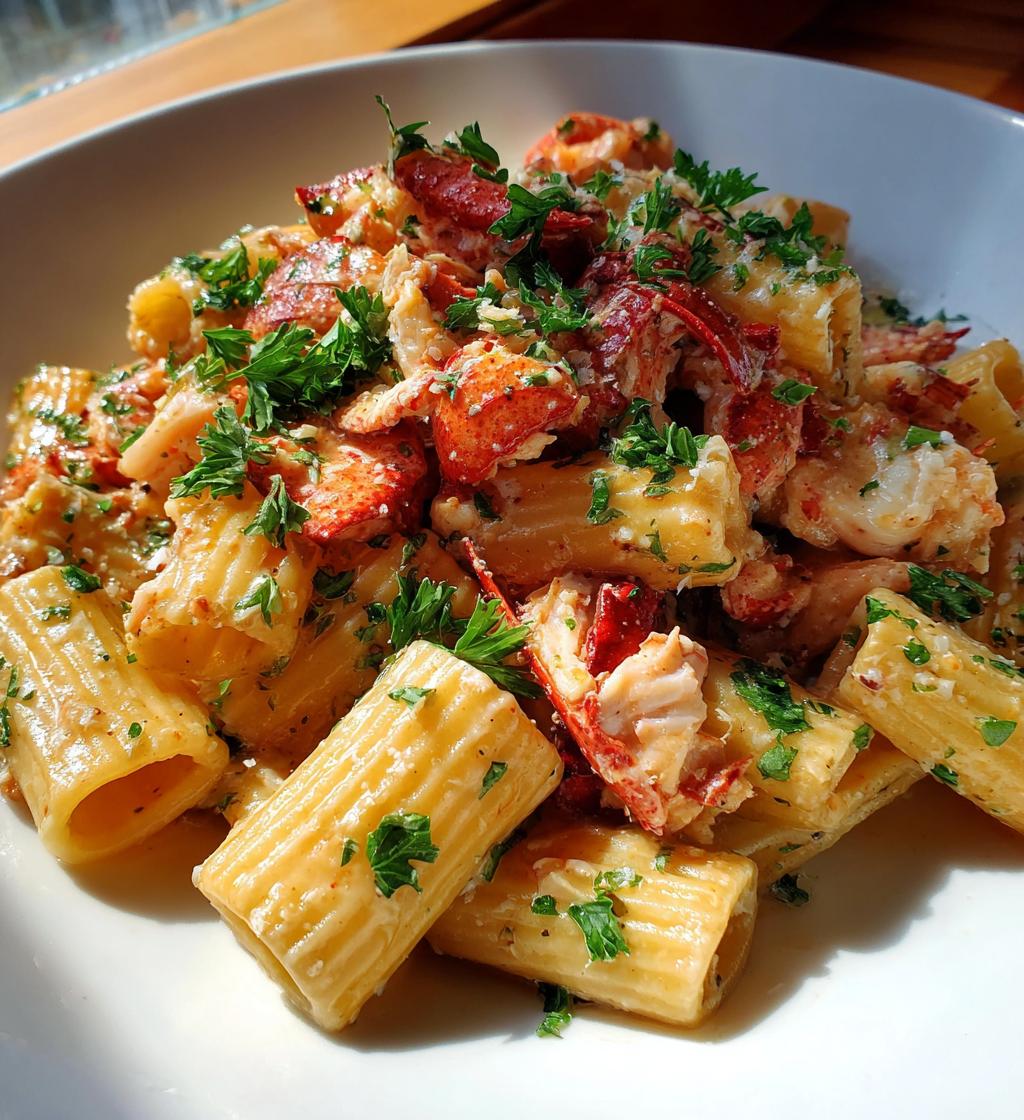 lobster rigatoni