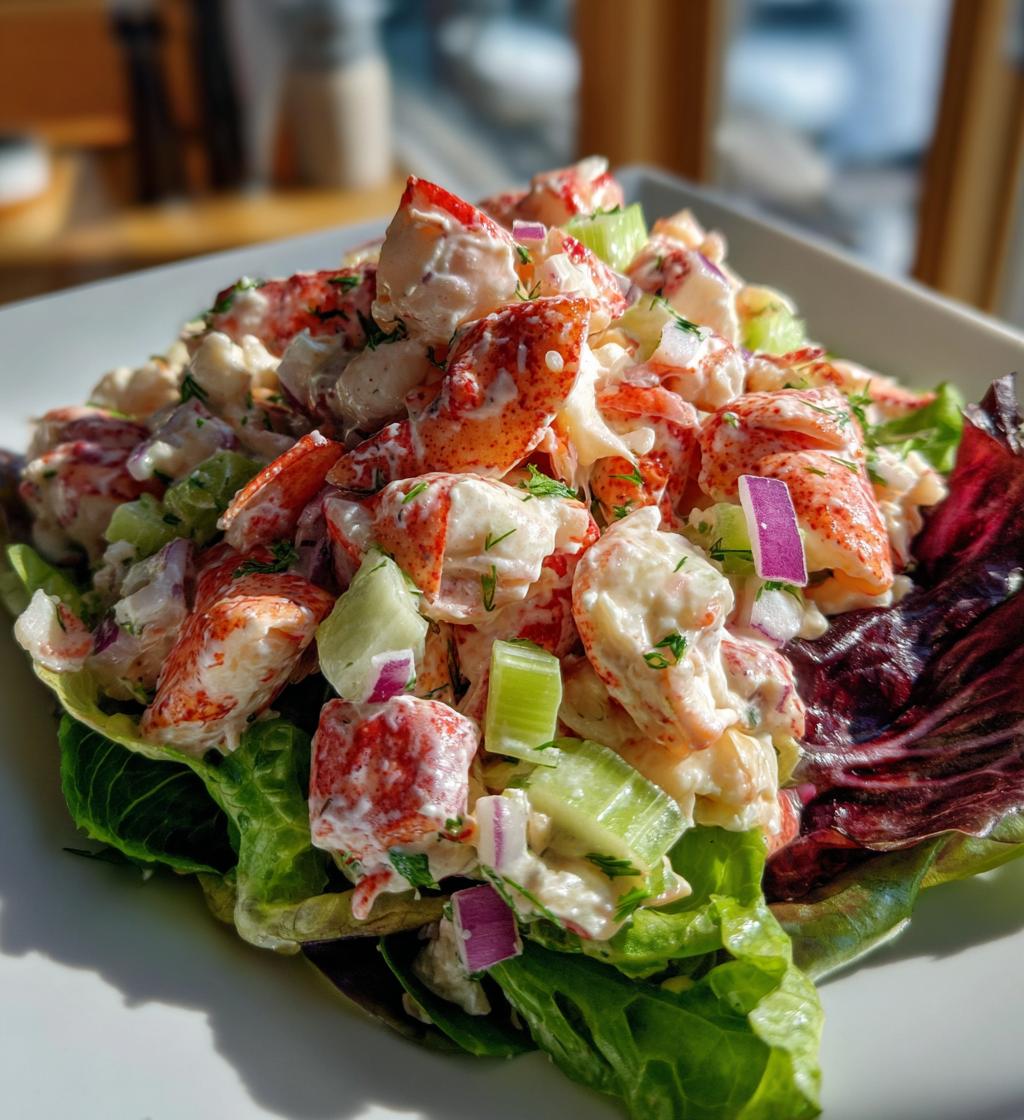 lobster roll salad